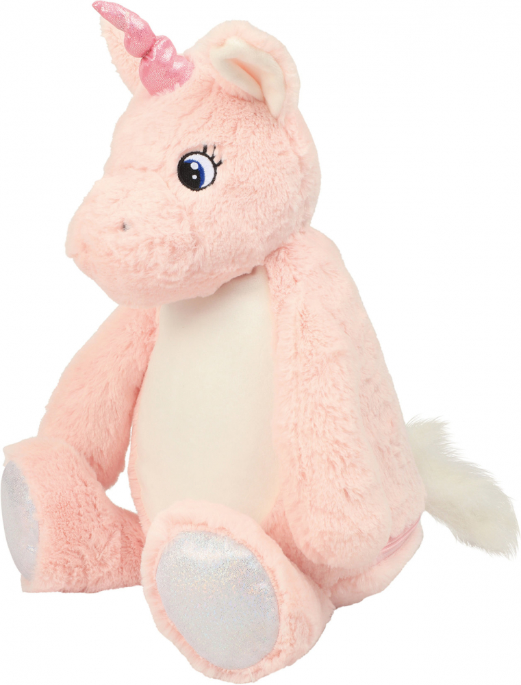 Plüsch Eule Koala Einhorn Pinguin oder Hase (40cm) mit Motiv/Name & Datum